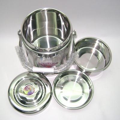 【华诚不锈钢特价供应不锈钢双层真空保温提锅 直型 鼓型保温提锅】价格,厂家,图片,其他锅及配件,潮安县龙湖镇华诚五金经营部-